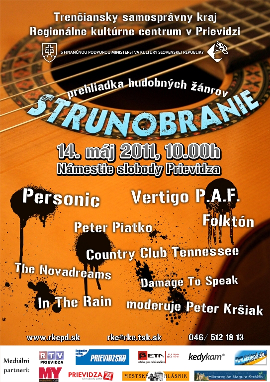 Strunobranie 2011 - plagát